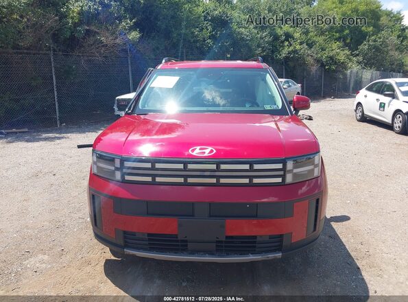5NMP2DGL2RH027147 2024 HYUNDAI SANTA FE Red Вид задньої частини салону
