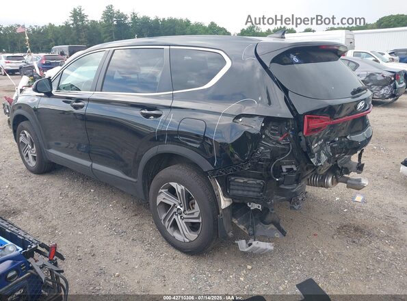 5NMS1DAJ6PH657643 2023 HYUNDAI SANTA FE Black Rear left