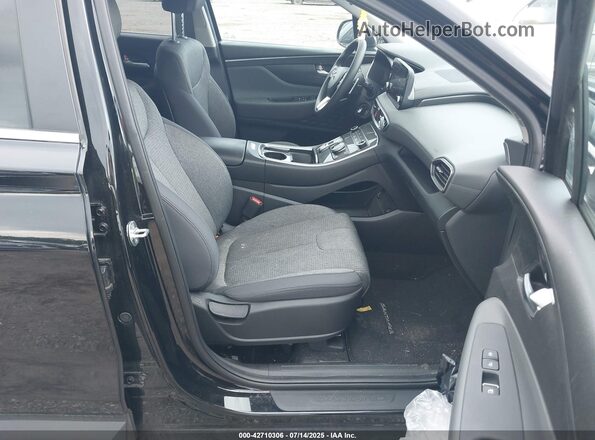 5NMS1DAJ6PH657643 2023 HYUNDAI SANTA FE Black Front interior view