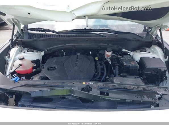5NMS24AJ4NH408008 2022 HYUNDAI SANTA FE White Вид ззаду