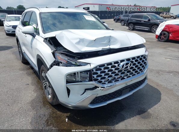 5NMS24AJ4NH408008 2022 HYUNDAI SANTA FE White Вид спереду