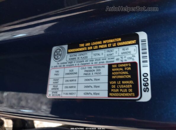 5NMS24AJ8PH498668 2023 HYUNDAI SANTA FE Blue 