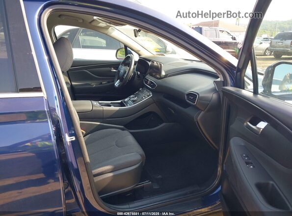 5NMS2DAJ6PH560116 2023 HYUNDAI SANTA FE Blue Widok wnętrza z przodu