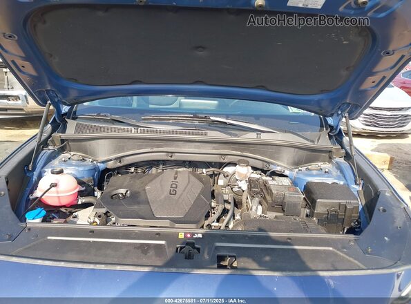 5NMS2DAJ6PH560116 2023 HYUNDAI SANTA FE Blue Widok z tyłu