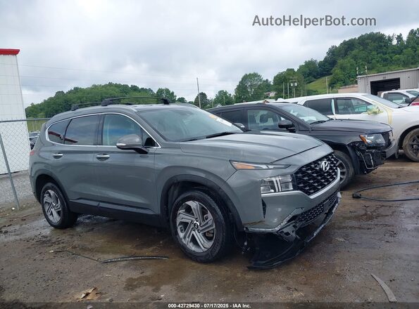 5NMS2DAJXPH484951 2023 HYUNDAI SANTA FE Gray უკანა სალონის ხედი