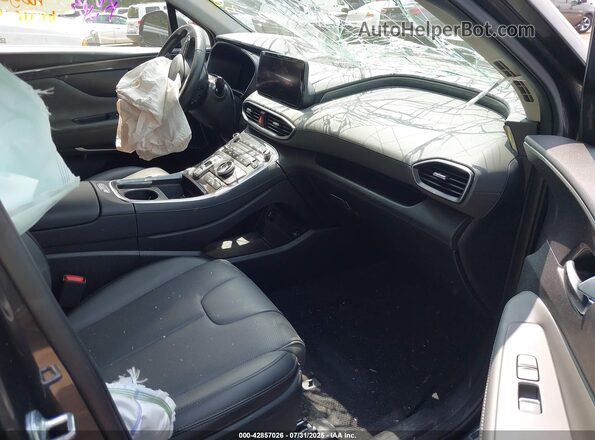 5NMS3DAJ4PH503426 2023 HYUNDAI SANTA FE Gray წინა სალონის ხედი