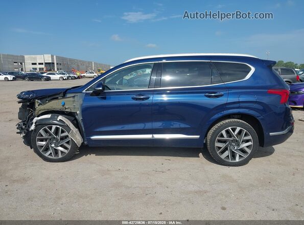 5NMS54AL3NH480780 2022 HYUNDAI SANTA FE CALLIGRAPHY Dark Blue 