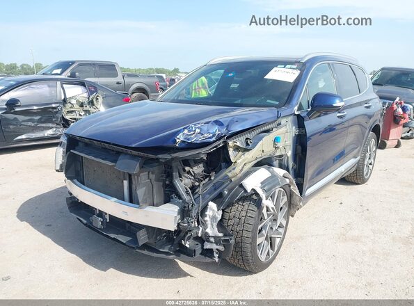 5NMS54AL3NH480780 2022 HYUNDAI SANTA FE CALLIGRAPHY Dark Blue 