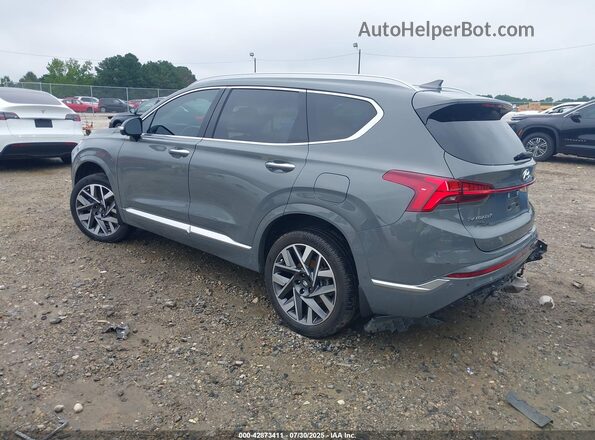 5NMS5DAL0NH480042 2022 HYUNDAI SANTA FE CALLIGRAPHY Gray Задня ліва чверть