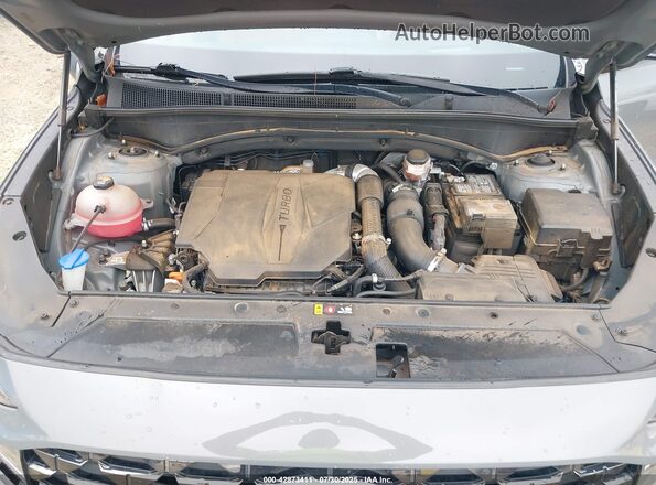 5NMS5DAL0NH480042 2022 HYUNDAI SANTA FE CALLIGRAPHY Gray Вид ззаду