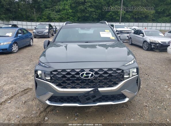 5NMS5DAL0NH480042 2022 HYUNDAI SANTA FE CALLIGRAPHY Gray Вид задньої частини салону