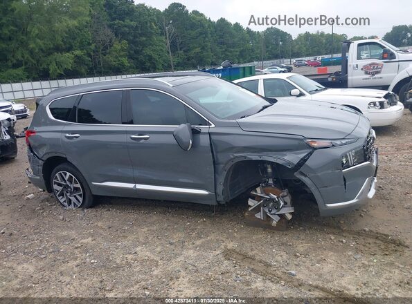 5NMS5DAL0NH480042 2022 HYUNDAI SANTA FE CALLIGRAPHY Gray Панорамний вид салону 360°