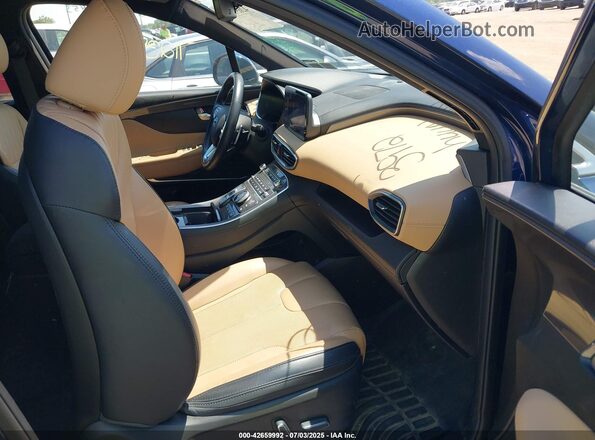 5NMS5DAL5NH450731 2022 HYUNDAI SANTA FE CALLIGRAPHY Blue Vista interior delantera