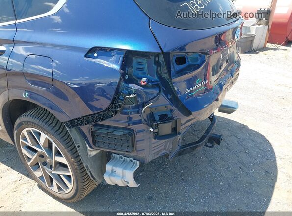 5NMS5DAL5NH450731 2022 HYUNDAI SANTA FE CALLIGRAPHY Blue Vista frontal