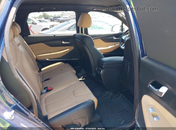 5NMS5DAL5NH450731 2022 HYUNDAI SANTA FE CALLIGRAPHY Blue Vista de la etiqueta del VIN