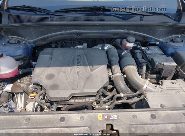 5NMS5DAL5NH450731 2022 HYUNDAI SANTA FE CALLIGRAPHY Blue Vista trasera