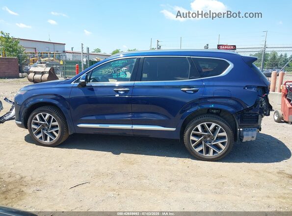 5NMS5DAL5NH450731 2022 HYUNDAI SANTA FE CALLIGRAPHY Blue 