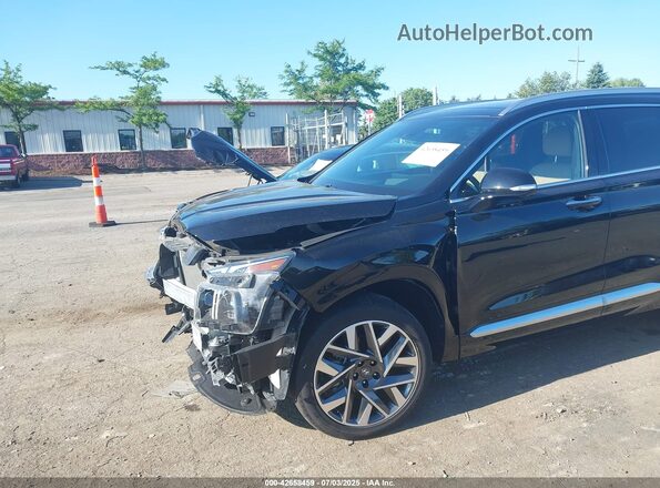 5NMS5DAL8PH583695 2023 HYUNDAI SANTA FE CALLIGRAPHY Black წინა ხედი