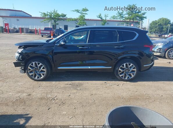 5NMS5DAL8PH583695 2023 HYUNDAI SANTA FE CALLIGRAPHY Black სალონის 360-გრადუსიანი ხედი