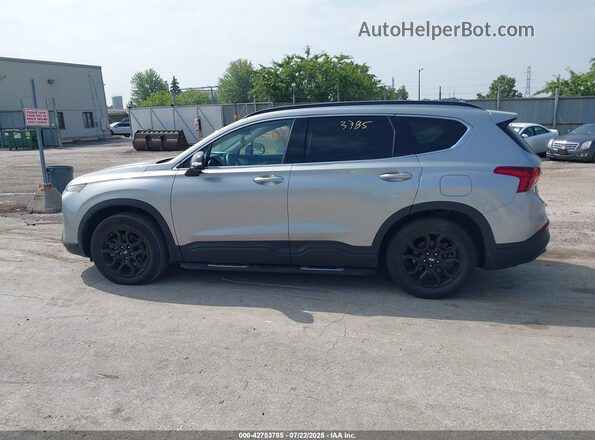 5NMS64AJ7NH442433 2022 HYUNDAI SANTA FE Silver Սալոնի 360 աստիճան տեսք