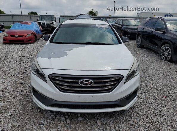 5NPE34AF6HH454582 2017 HYUNDAI SONATA Белый 