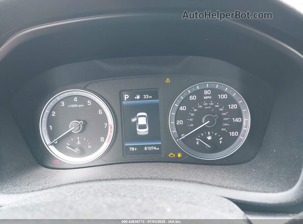 5NPE34AF8JH645782 2018 HYUNDAI SONATA Black Vista de los asientos traseros