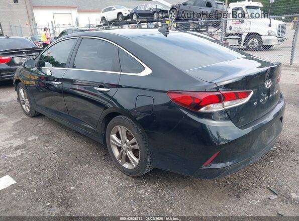 5NPE34AF8JH645782 2018 HYUNDAI SONATA Black 