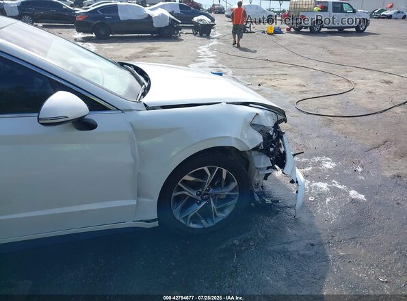 5NPEF4JA0MH123146 2021 HYUNDAI SONATA White 