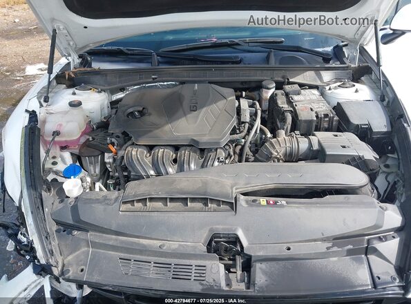5NPEF4JA0MH123146 2021 HYUNDAI SONATA White Հետևի տեսք