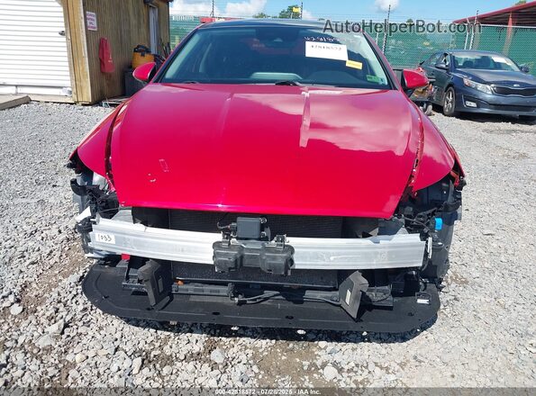 5NPEF4JA4MH085792 2021 HYUNDAI SONATA Red წინა ხედი