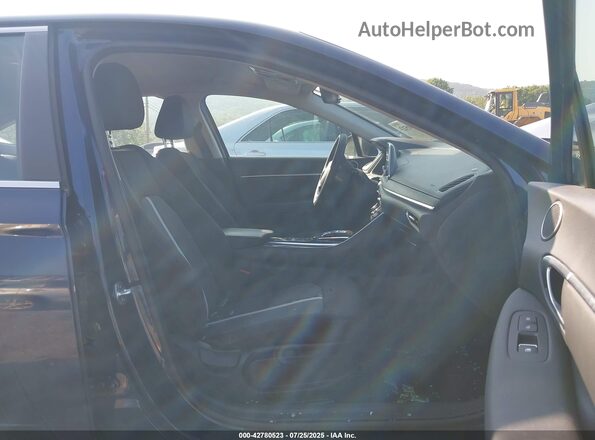 5NPEL4JA3MH084433 2021 HYUNDAI SONATA Blue Front interior view