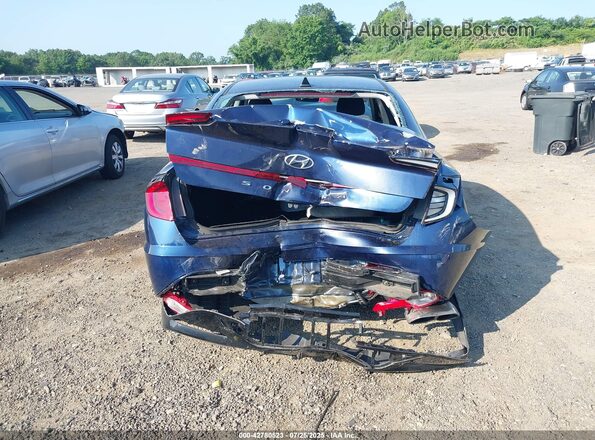5NPEL4JA3MH084433 2021 HYUNDAI SONATA Blue 