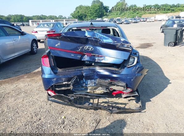 5NPEL4JA3MH084433 2021 HYUNDAI SONATA Blue 
