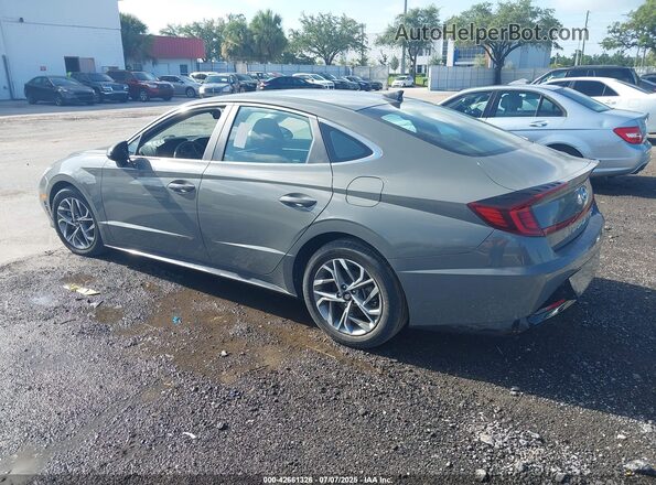 5NPEL4JA9MH070004 2021 HYUNDAI SONATA Gray 