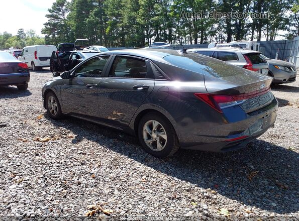 5NPLL4AG1MH052303 2021 HYUNDAI ELANTRA Серый Задняя левая четверть