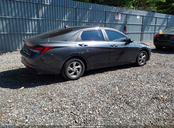 5NPLL4AG1MH052303 2021 HYUNDAI ELANTRA Серый Задняя правая четверть
