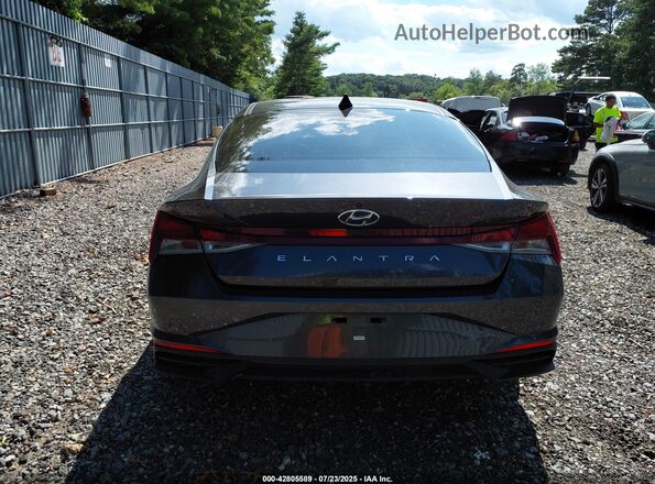 5NPLL4AG1MH052303 2021 HYUNDAI ELANTRA Серый 