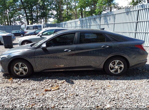 5NPLL4AG1MH052303 2021 HYUNDAI ELANTRA Серый Панорамный вид салона 360°