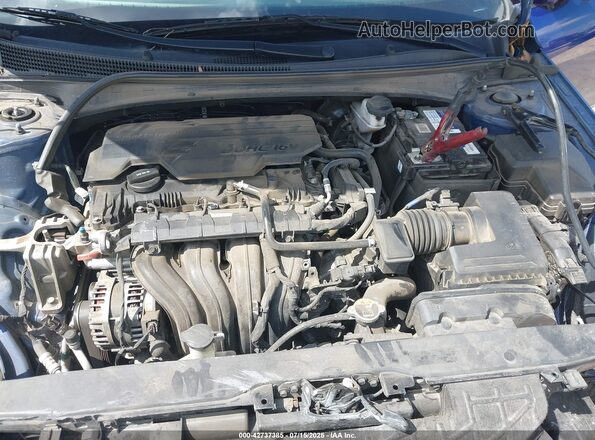 5NPLL4AG8MH014891 2021 HYUNDAI ELANTRA Blue Widok z tyłu
