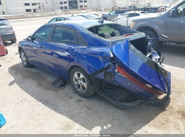 5NPLL4AG8MH014891 2021 HYUNDAI ELANTRA Blue Tył lewy