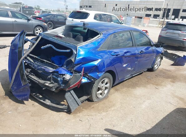 5NPLL4AG8MH014891 2021 HYUNDAI ELANTRA Blue Tył prawy