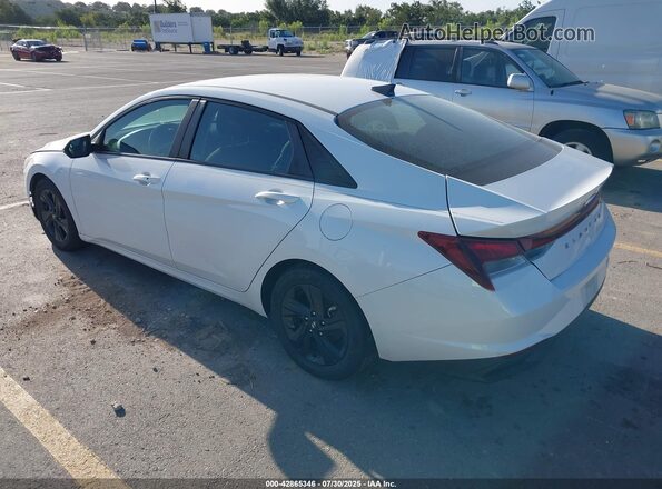 5NPLM4AG2MH030985 2021 HYUNDAI ELANTRA White Rear left