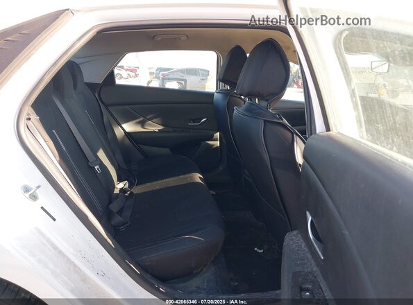 5NPLM4AG2MH030985 2021 HYUNDAI ELANTRA White VIN sticker view
