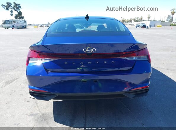 5NPLM4AG2MH051285 2021 HYUNDAI ELANTRA Blue 