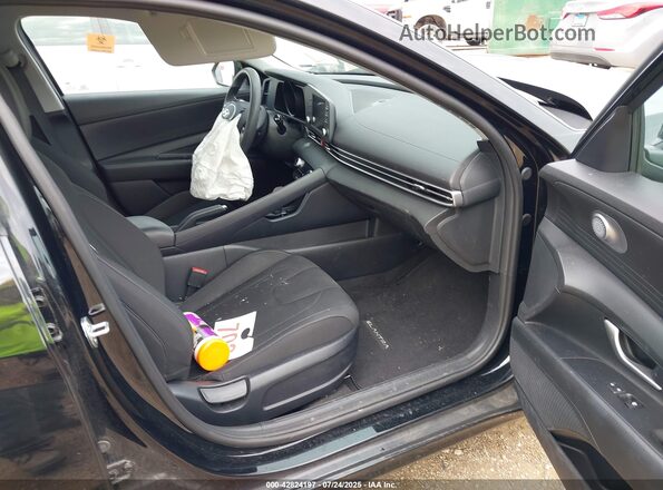5NPLM4AG6MH002087 2021 HYUNDAI ELANTRA Black Front interior view