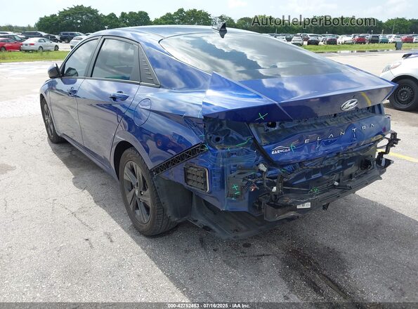 5NPLM4AG8MH007775 2021 HYUNDAI ELANTRA Blue 