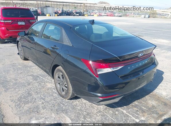 5NPLS4AG2MH006305 2021 HYUNDAI ELANTRA Black Հետևի ձախ