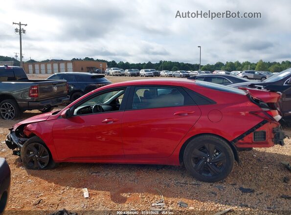 5NPLS4AG2MH029485 2021 HYUNDAI ELANTRA Red Vista interior de 360 grados