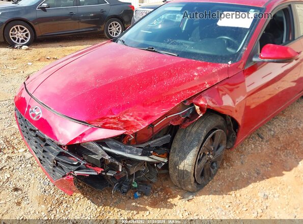 5NPLS4AG2MH029485 2021 HYUNDAI ELANTRA Red Vista frontal