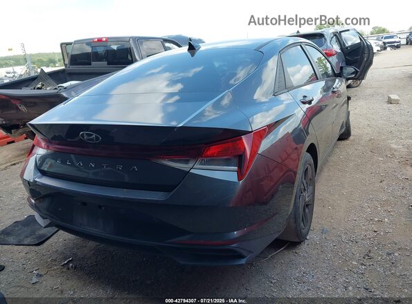 5NPLS4AG5MH020036 2021 HYUNDAI ELANTRA Gray Rear right